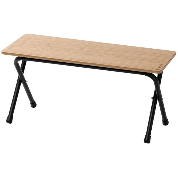【クーポン&エントリーでP5倍★お買い物マラソン】【特価・返品交換不可】スノーピーク フォールディングシェルフ ライトバンブー (LV-065TL) / テーブル 棚 ベンチ キャンプ 標準サイズ 自宅でも リビング ダイニング|アウトドアショップベースキャンプ