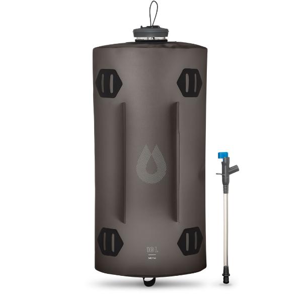 【クーポン＆エントリーでP5倍★お買い物マラソン】ハイドラパック シーカー 10L (A821M) ／ ソフトボトル キャンプ リザーバー 大容量 軽量 冷凍可 折りたたみ コンパクト収納 スタッフサック付｜アウトドアショップベースキャンプ