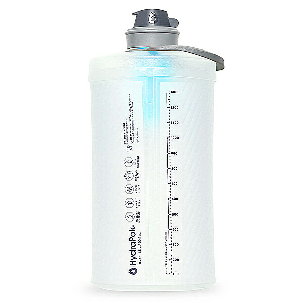 ハイドラパック フラックス+1.5Lフィルターキット (GF425F) ／ ソフトボトル 浄水器一体型 登山 トレイルラン 大腸菌除去 トレラン 山岳レース