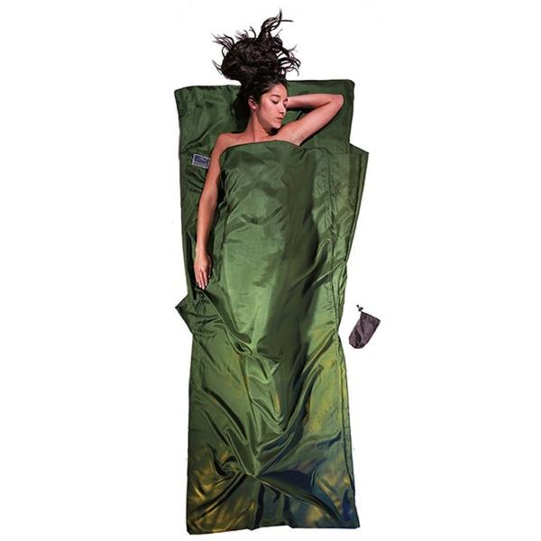 コクーン トラベルシーツ シルク (12550001) / シュラフ インナー キャンプ 登山 封筒型 保温 テント泊 山小屋 旅行