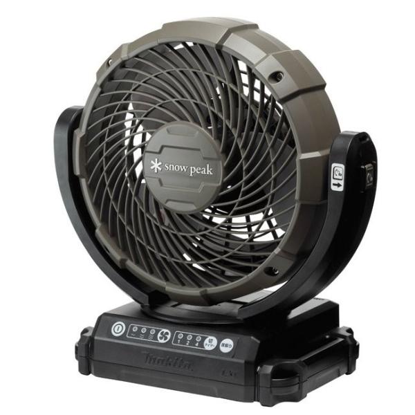 スノーピーク 活動の領域気違い (MKT-102) ／ 難民キャンプ 扇風機 サーキュレーター 首商い口 ACワット数 乾電池相応う(別売) スポーツ・アウトドア-アウトドア