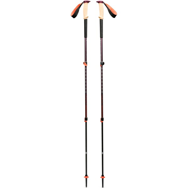 ブラックダイヤモンド トレイルコルク (BD82506) / 登山 トレッキングポール 伸縮式 軽量 コンパクト アルミポール パウダーバスケット付き