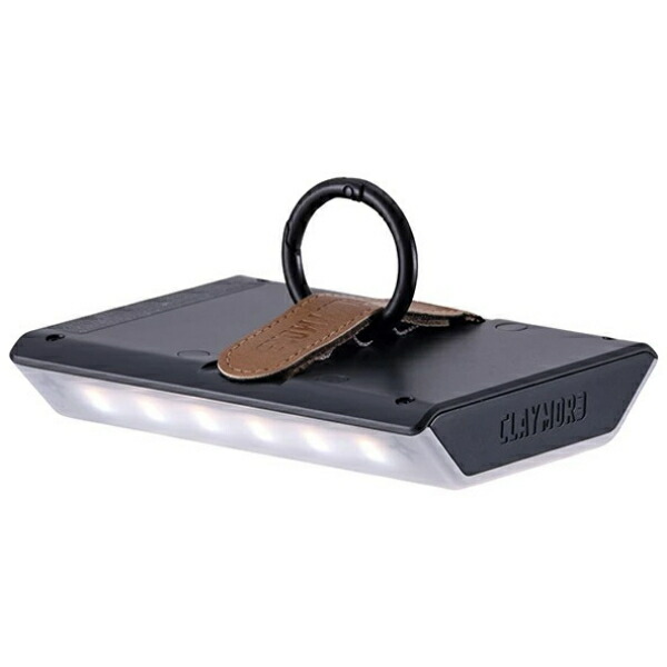 クレイモア スリーフェイス ミニ (CLF-500) / キャンプ 防災 LEDライト 最大800ルーメン 生活防水 USB-C充電 モバイルバッテリーとしても 無段階調光 収納ケース付き