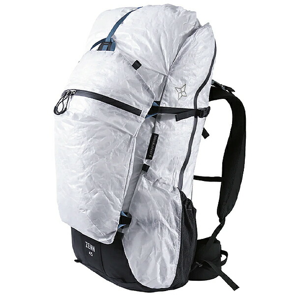 【引き換え証＆P5倍★百貨店SALE】パーゴワークス ゼン45 EXP (HP601WHT) ／ 山登り 背嚢 40+5L 縦走 天幕泊 軽さ 肩肉隠し 壜隠し 3way うしろ側長調節能力のある 洗い濯ぎ能力のあるな馬具 熱電子管とっ始め式 向こう正面隠し単体当て嵌める可