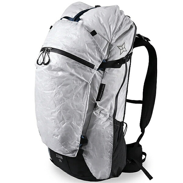 パーゴワークス ゼン35 EXP (HP607WHT) ／ 山登り 背嚢 30+5L 縦走 円蓋泊 軽さ 肩部衣嚢 瓶衣嚢 3way うしろ側長調節能力のある 洗い濯ぎ能力のあるな馬具 熱電子管いの一番式 向こう正面衣嚢単体当て嵌める可