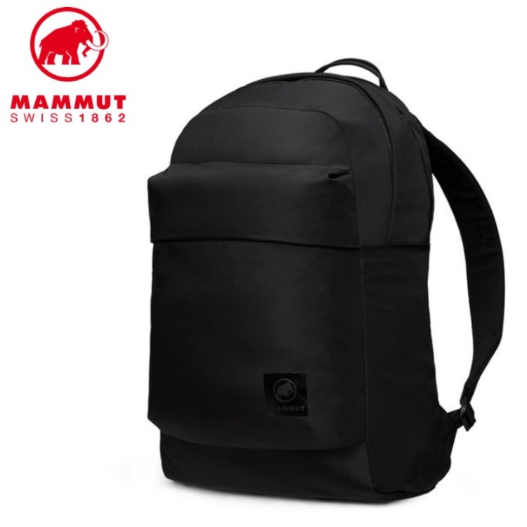【 マムート エクセロン 20 black 】 マムートの伝統を称賛するようなディテールを散りばめたデイパック 普段使いしやすい20リットル