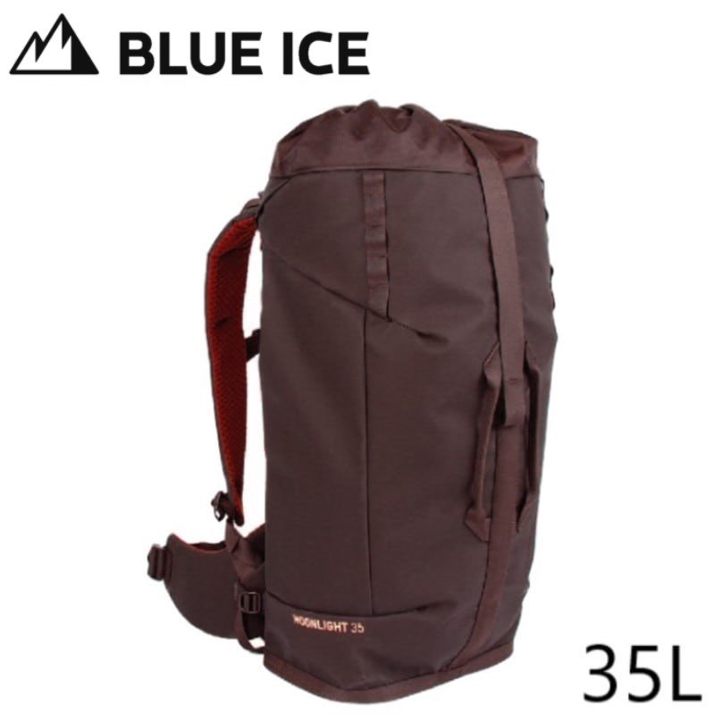 【 BLUE ICE ブルーアイス ムーンライト 35L ガナッシュ 】 バックパック/ロープバッグ/ポーチ バックパック/ロープバッグ バックパック ロープバッグ クライミングギア クライミング用品 マンティス 登山 登山用品 送料無料