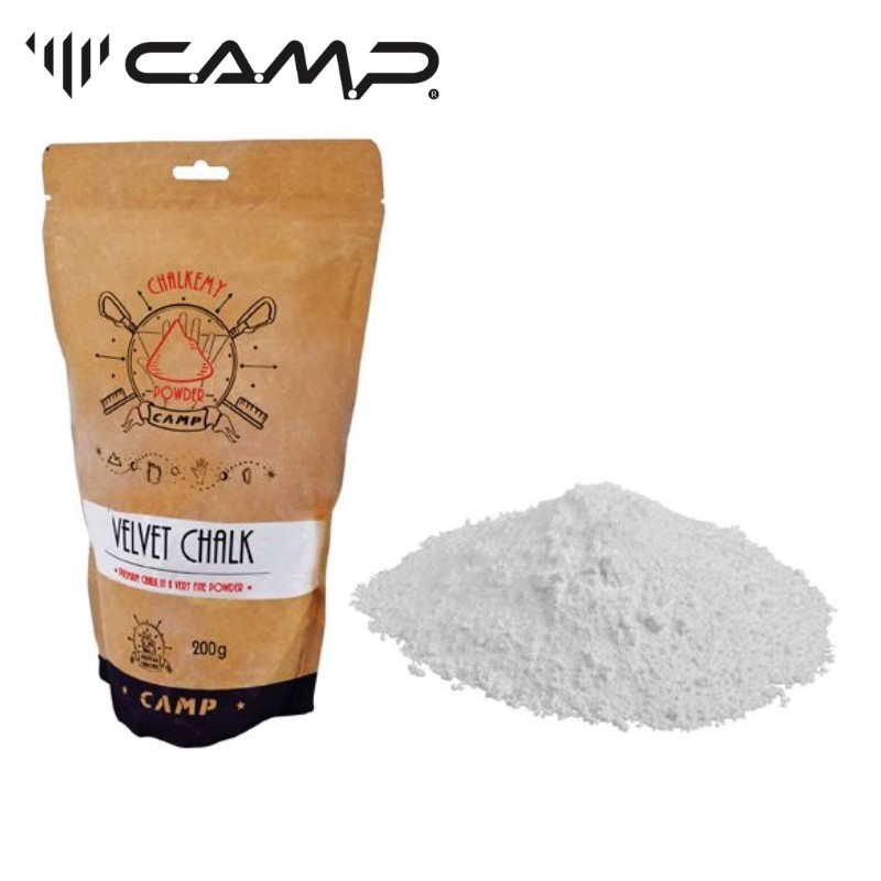 【楽天市場】【 CAMP カンプ Velvet Chalk 200g 】 チョーク パウダー クライミングチョーク 滑り止め クライミングギア