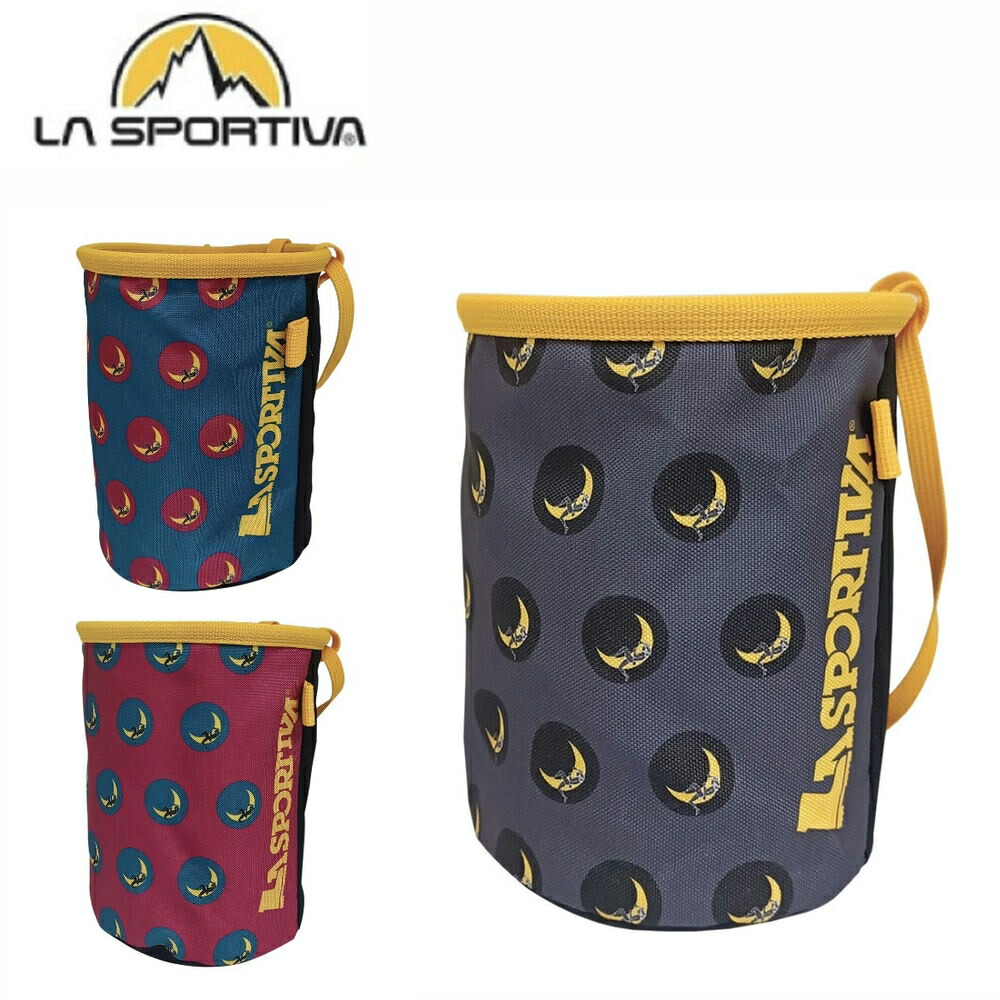 【楽天市場】【 ラ・スポルティバ CLIMBING ON THE MOON CHALK BAG 】 チョークバッグ 腰付（ルート用
