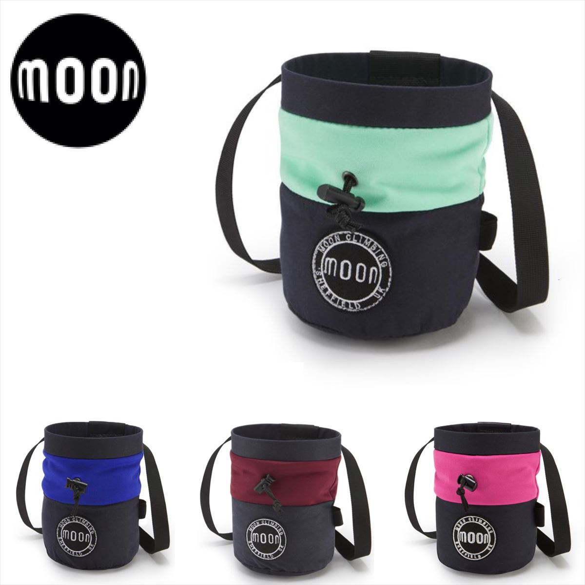 【楽天市場】【 MOON ムーン S7 レトロチョークバッグ 】 チョークバッグ 腰付（ルート用） クライミングギア クライミング用品 ルート