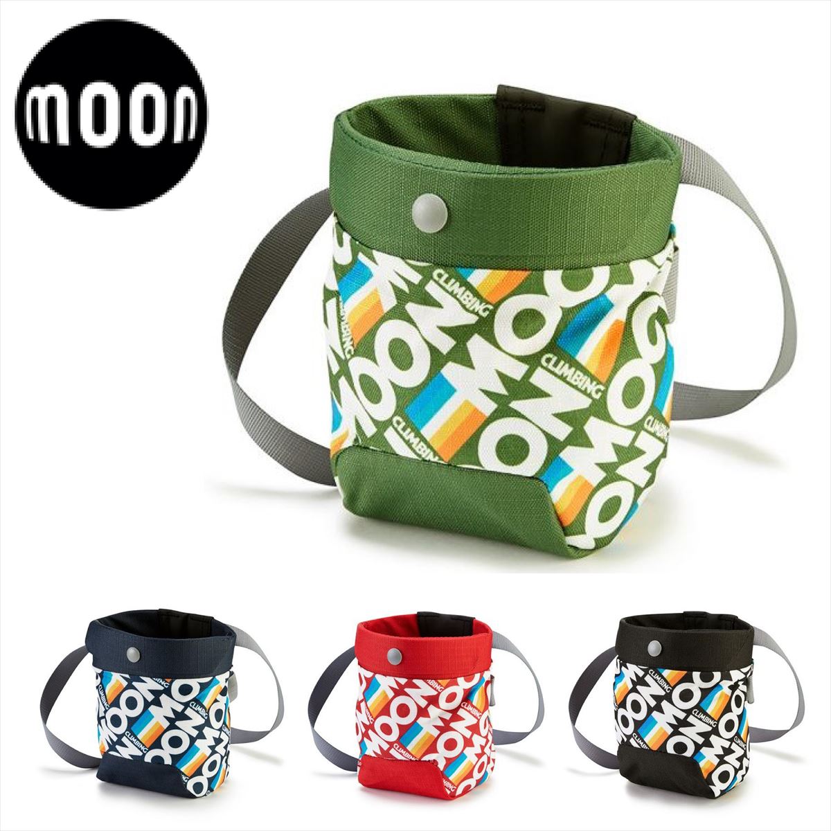 【楽天市場】【 MOON ムーン スポーツチョークバッグ レトロストライプ 】 チョークバッグ 腰付（ルート用） クライミングギア