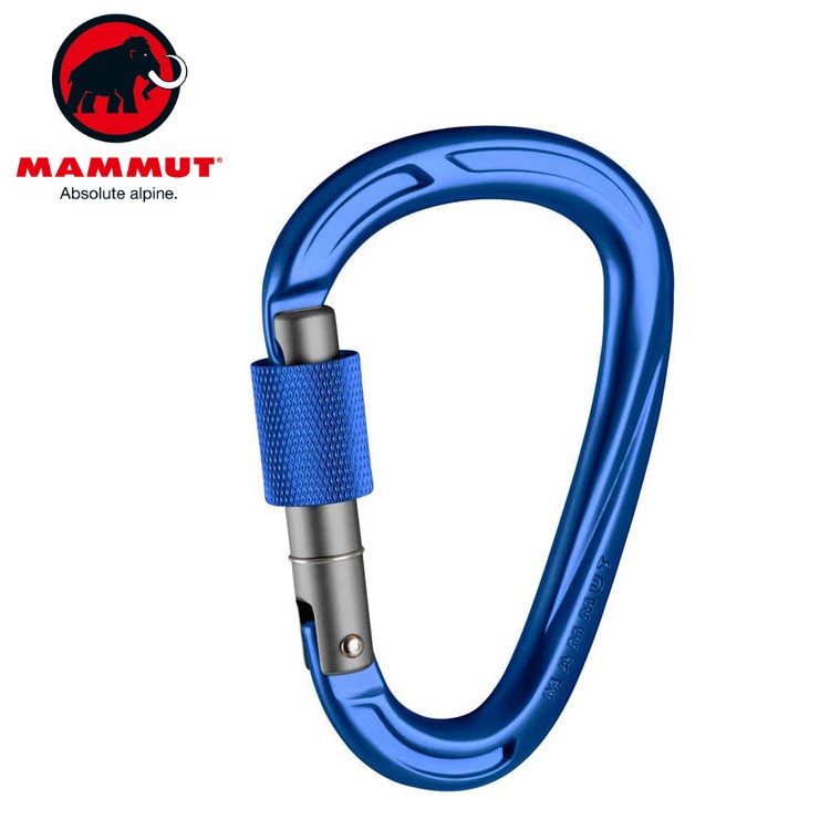 【楽天市場】【 マムート Crag HMS Screwgate Carabiner ultramarine.one size 】 クライミング