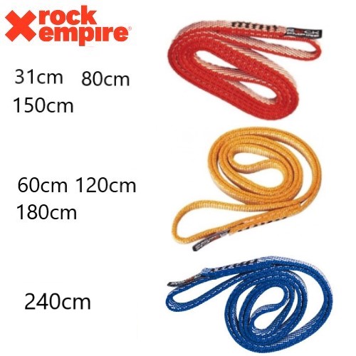 【楽天市場】【 ロックエンパイアー ダイニーマスリング 12mm / 31～240cm 】 クライミングギア スリング/ランナー スリング