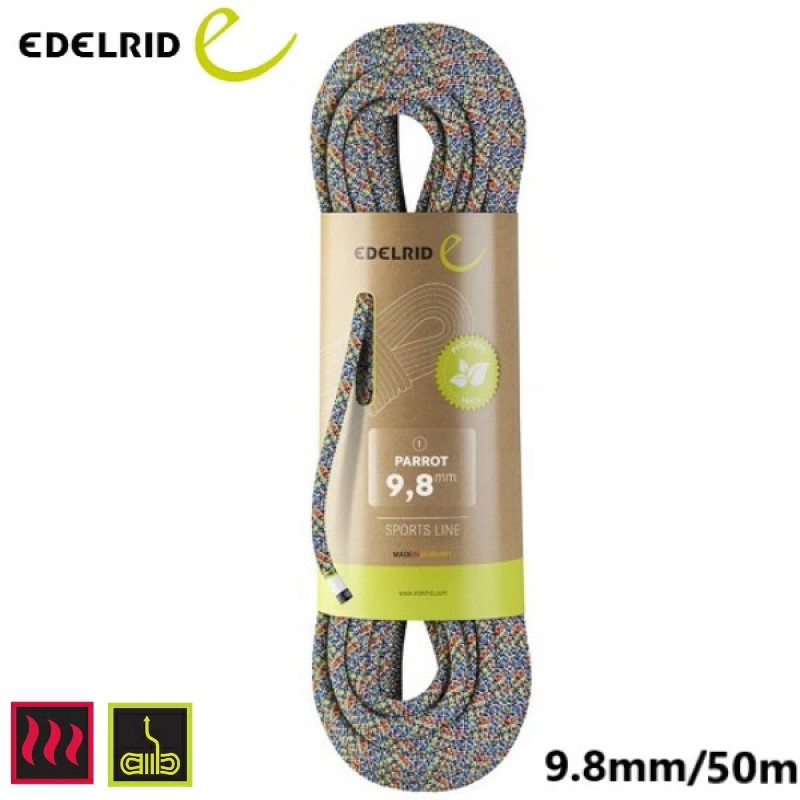 エーデルリッド パロット 「60M 9.8mm 」ロープ(新品未使用) エーデルリッド パロット 「60M 9.8mm 」ロープ(新品未使用)