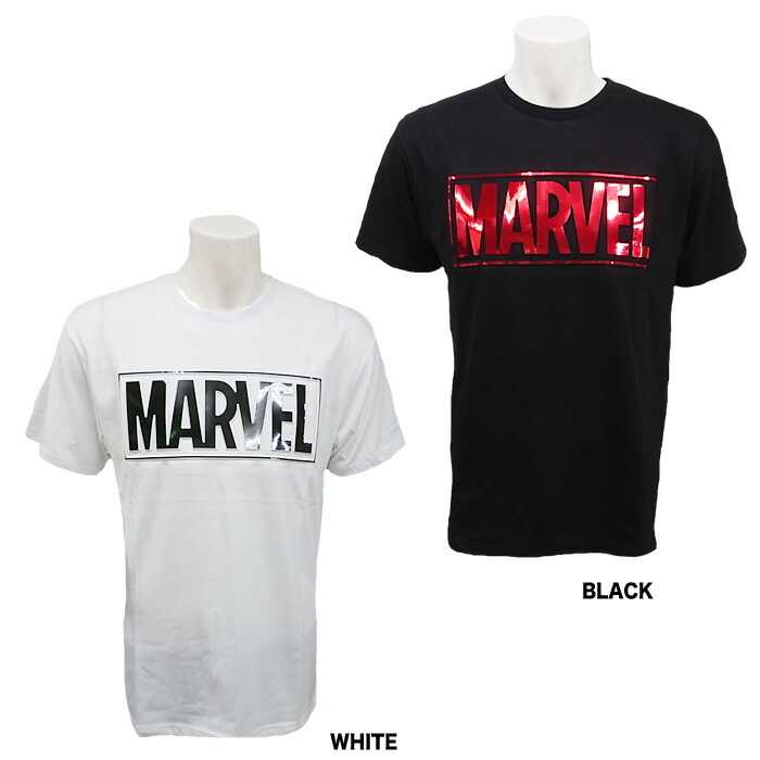 楽天市場 あす楽 イーカム Tシャツ マーベル Marvel ロゴ エンボス 立体的 Mv St09 野球専門店ベースマン楽天市場店