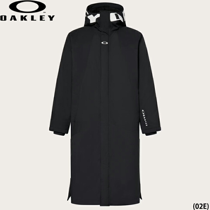 OAKLEY フード付きロングコート MEDIUM オークリー OAKLEY メンズ ベンチコート ENHANCE LONG COAT 12.7