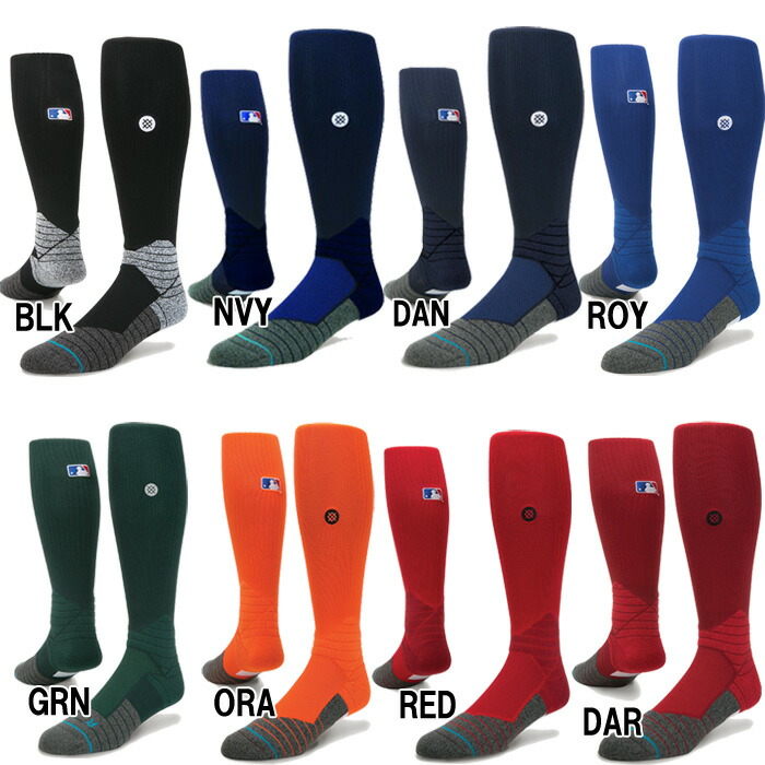STANCEスタンス野球カラーソックス試合用MLB公認メジャー公認DIAMONDPROOTCM759C16DIAsta18fw