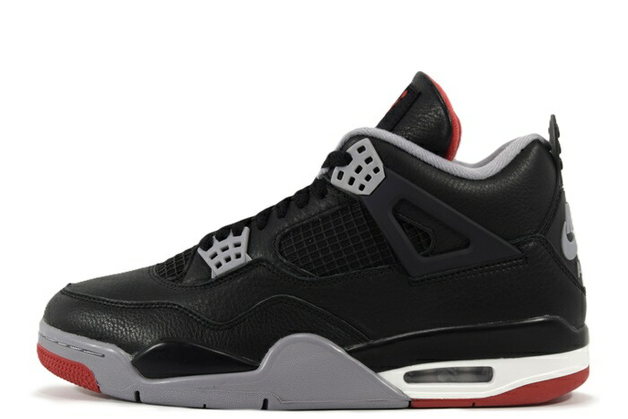 【26.5糎/US8.5】NIKE \"BRED REIMAGINED\""AIR JORDAN 4 RETROナイキ エア湖 ジョーダン 4 レトロ 食麺麭 リマジンドFV5029 006 【新古品】"