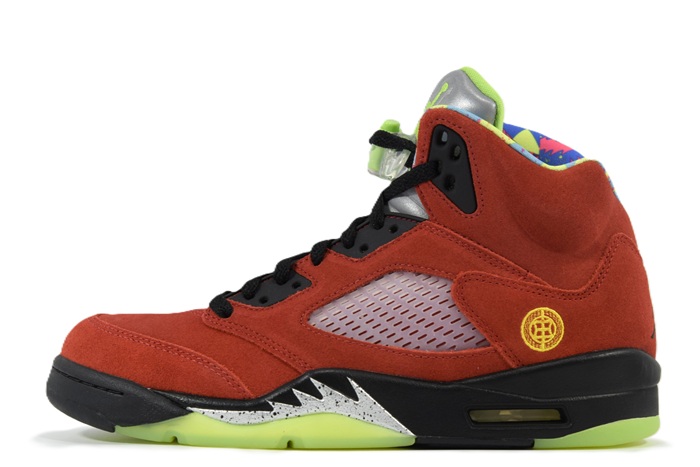 【27.0cm/US9】NIKE "WHAT THE" AIR JORDAN 5 RETRO SE ナイキ エア ジョーダン 5 レトロ ワット ザCZ5725 700【新古品】｜BASEMENT TOKYO