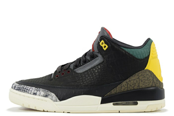 【27.5cm/US9.5】NIKE"ANIMAL INSTINCT 2.0"AIR JORDAN 3 RETROナイキ アニマル インスティンクト2.0 エア ジョーダン 3レトロ CV3583 003BLACK/BLACK-WHITE-GORGE GREEN ブラック/ブラック-ホワイト-ゴージグリーン【新古品】｜BASEMENT TOKYO