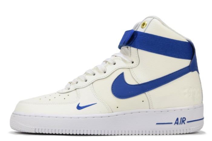 【29.0糎/WMNS US12】NIKE \"40TH SAIL\""WMNS AIR FORCE 1 HI SEナイキ ウィメンズ エア湖 フォース1 ご機嫌 シーズナルエディション 40周年DQ7584 100スニーカー【新古品】"