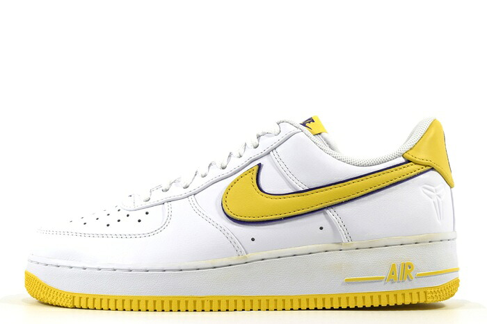【27.0cm/US9】NIKE "KOBE LAKERS HOME"AIR FORCE 1 LOW RETRO QS KBナイキ エア フォース 1 ロー コービー レイカーズ ホームFZ1151 100【新古品】|BASEMENT TOKYO