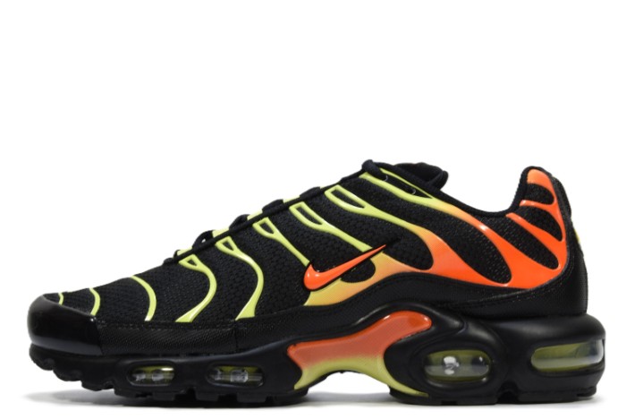 【27.5cm/US9.5】 NIKE AIR MAX PLUS ナイキ エア マックス プラス DM0032 028 BLACK/HYPER CRIMSON-LIMELIGHT ブラック/ハイパー クリムゾン ライムライト スニーカー【新古品】