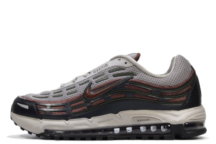【SALE】【28.5cm/US10.5】 NIKE AIR MAX TL 2.5 ナイキ エア マックス TL 2.5 FZ4110 007 COLLEGE GREY/RED SEPIA カレッジ グレー/レッド セピア スニーカー【新古品】