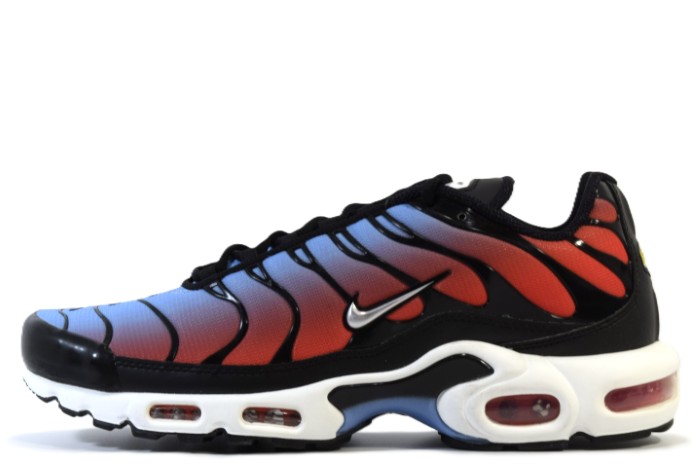【SALE】【29.0cm/US WMNS12】NIKE W AIR MAX PLUSナイキ ウィメンズ エア マックス プラスHF5386 001 BLACK/METALLIC SILVER-UNIVERSITY BLUEブラック/メタリック シルバー ユニバーシティブルーメンズ スニーカー【新古品】