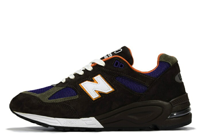【27.0cm/US9】 NEW BALANCE M990BR2 ニューバランス BROWN/PURPLE ブラウン/パープル スニーカー【新古品】