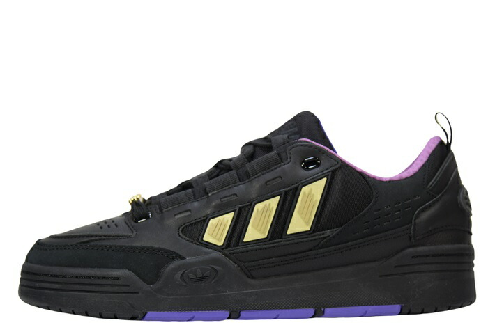 【27.0cm/US9】ADIDAS ADI2000 YU-GI-OH_YUGIS WORLDアディダス アディ2000 遊戯王 遊戯ワールドH06442 CORE BLACK/CORE BLACK/PURPLE RUSHコア ブラック/パープル ラッシュスニーカー【新古品】画像