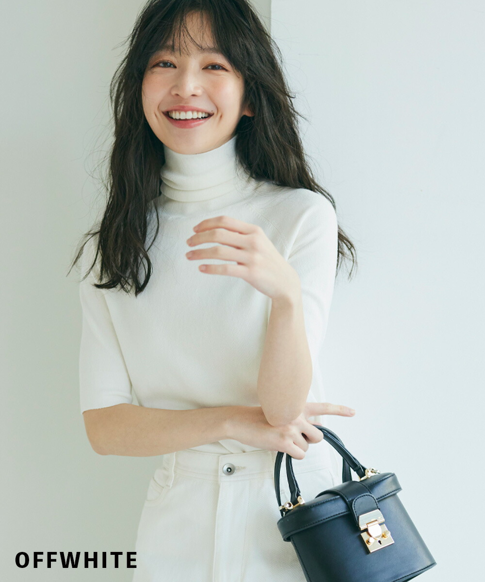 【美品】ヤモチ 毛皮 レッキス 半袖 ニット ハイネック ブラウン 2715 楽天市場】＼本日ポイント10倍♪／ cut-234 : Woman Collection