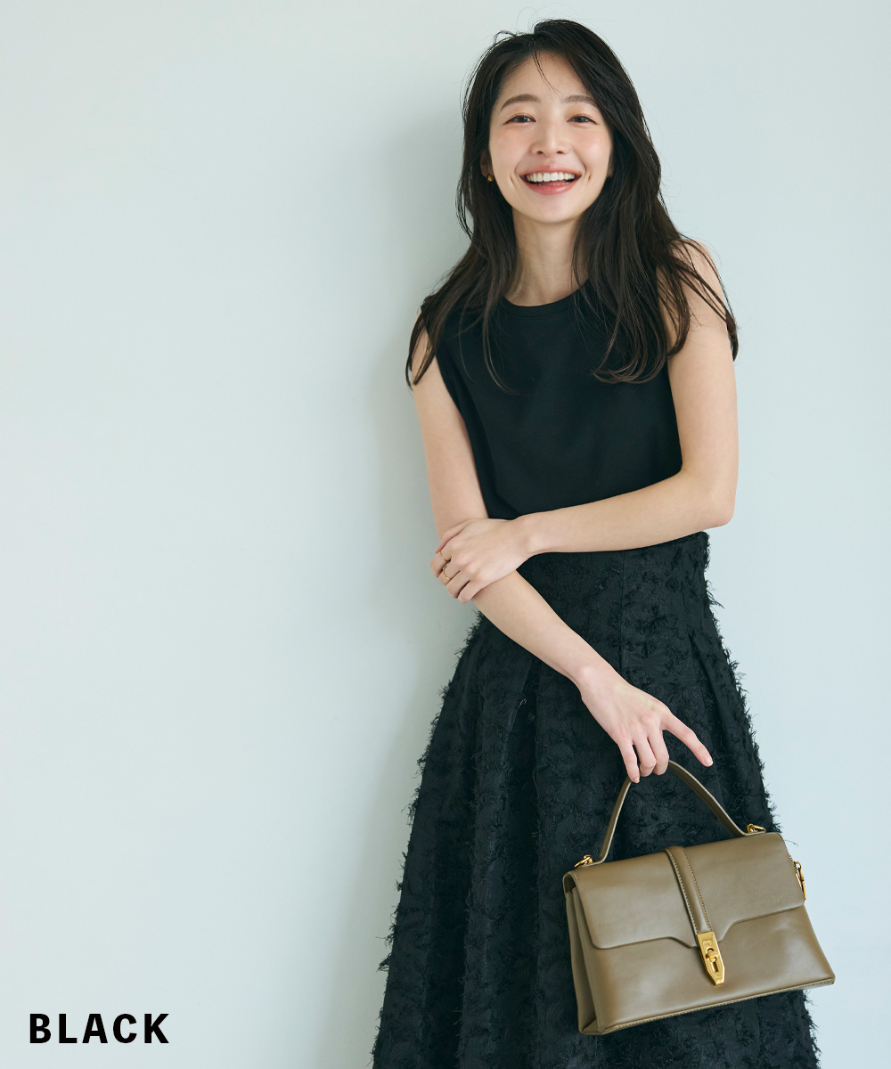 フーア♡ロングジレ　ベルト付き　美品 osharewalker ジレ ベスト レディース アウター フード付き