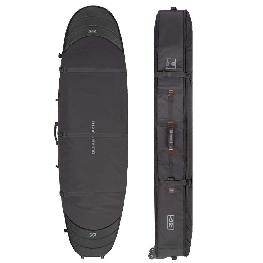 O\u0026E HYPA LONGBOARD TRAVEL COVER WHEEL 9.6フィート  2 BOARDS オーシャンアンドアース  ゲーム盤入れもの ロングゲーム盤 捉え所の無い入れもの
