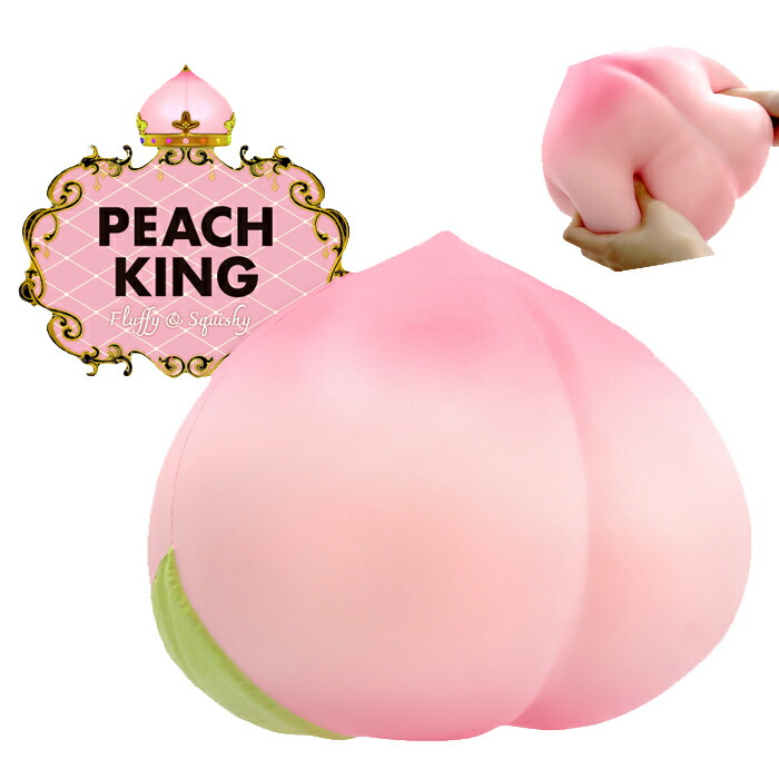 楽天市場】【最大3％OFF】 約25cm 特大スクイーズ ピーチ ビッグサイズ