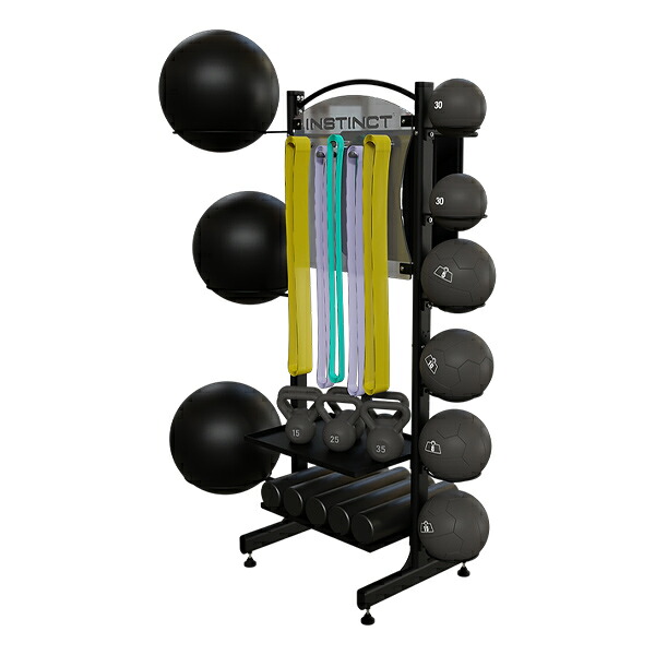 ACCESSORY RACK アクセサリーラック 9NN-R8015 ノーチラス [Nautilus] 【業務用】【送料・搬入組立設置費別途】収納 ラック 多目的収納 機能的 家庭用ジム ジム