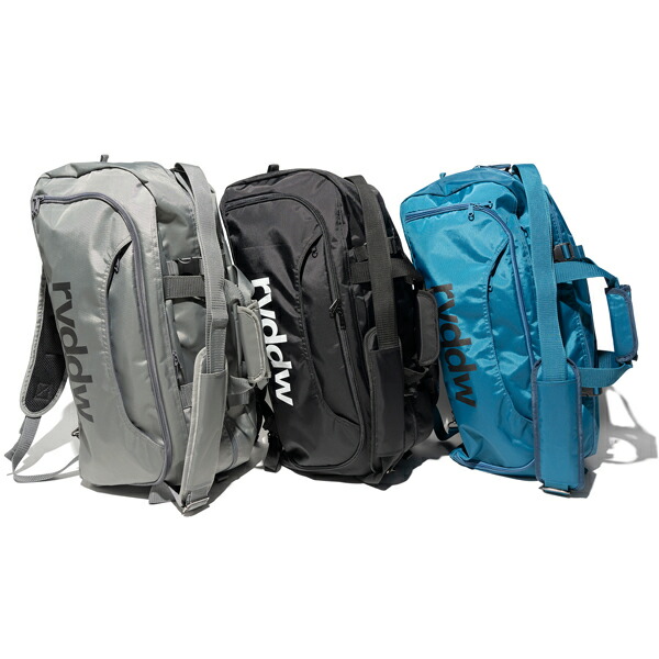リバーエテ公 rvddw 3WAY BAG 背嚢 3WAY [reversal]  rvddw 黒 鞄 かばん 大静電容量 那須川天頂点