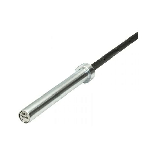 ブラック オキサイド オリンピックバー【THINKフィットネス】（重量：20kg）【メーカー直送品】※代引不可※ トレーニング フィットネス ホームジム シャフト