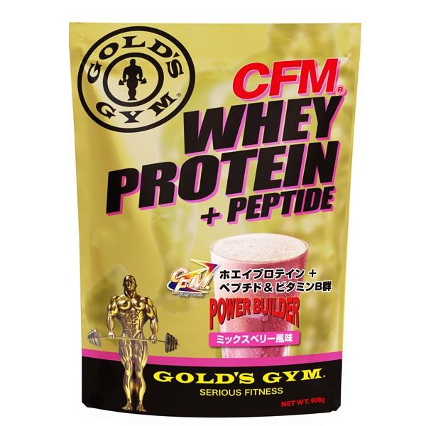 CFMホエイプロテイン＋ペプチド 入り合わせる木の実味わい（900g）[GOLD\u0027S GYM_S ゴールドジムサプリ]