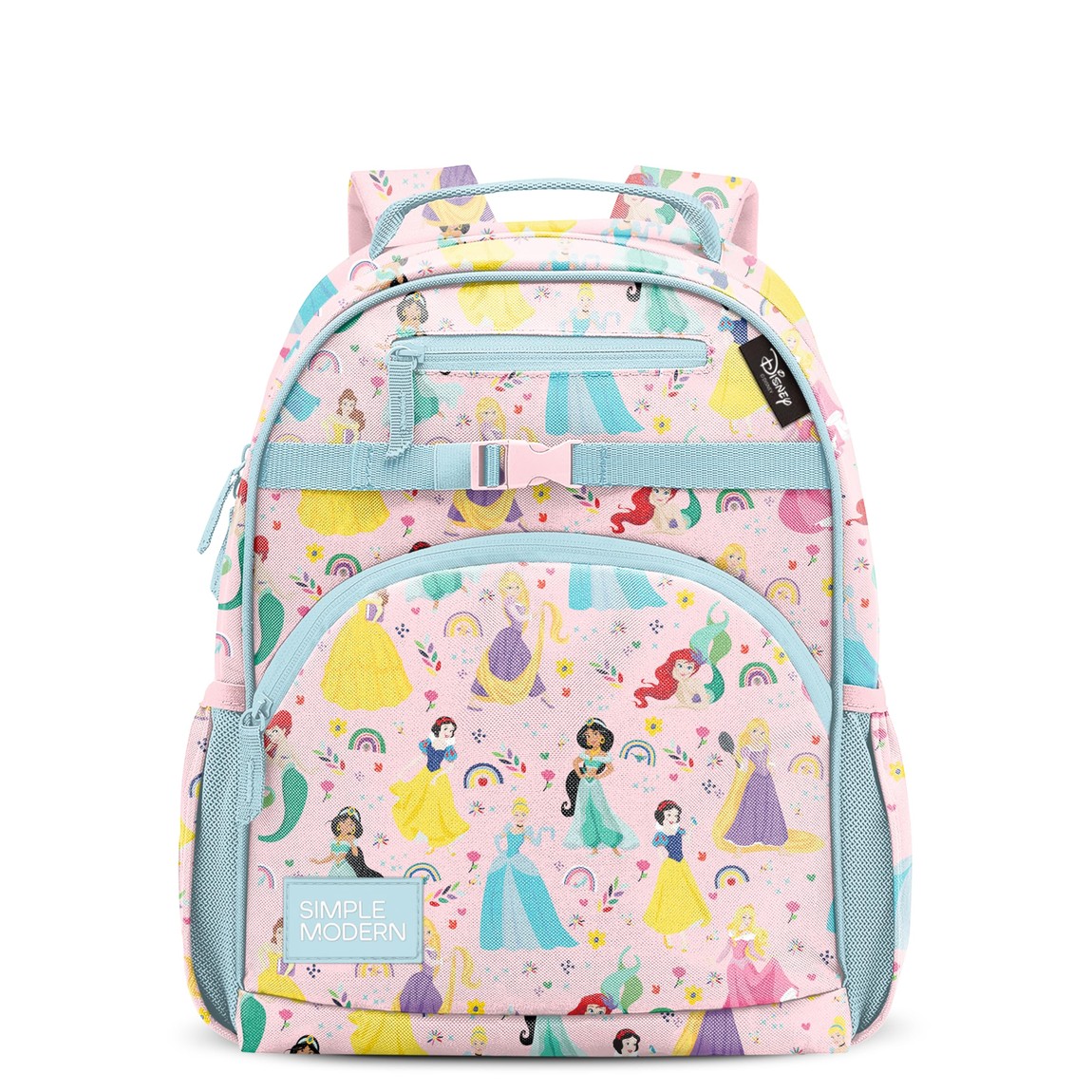 Simple Modern ディズニー プリンセス レインボー キッズ リュック バックパック フレッチャー 12L 中型|Basqueバスク