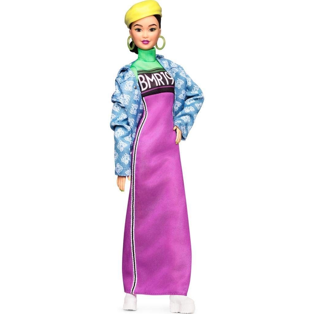 バービー BMR1959 着せ替え人形 ファッションドール フル可動 ネオンモトクロスドレス デニムジャケット アクセサリー付｜Basqueバスク 11,025円