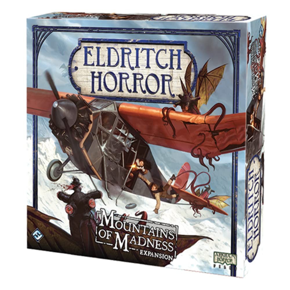 Eldritch Horror Mountains of Madness 英語版 ボードゲーム 拡張セット 1-8人用 14歳以上|Basqueバスク