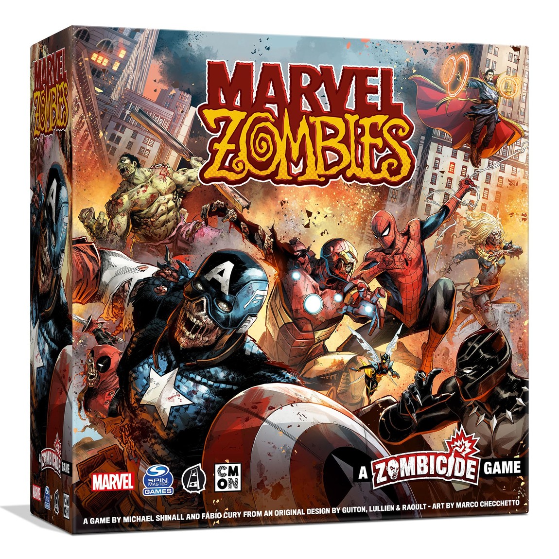 Marvel Zombies: A Zombicide Game 英語版 ボードゲーム 協力型 戦略 1-6人用 14歳以上 CMON｜Basqueバスク