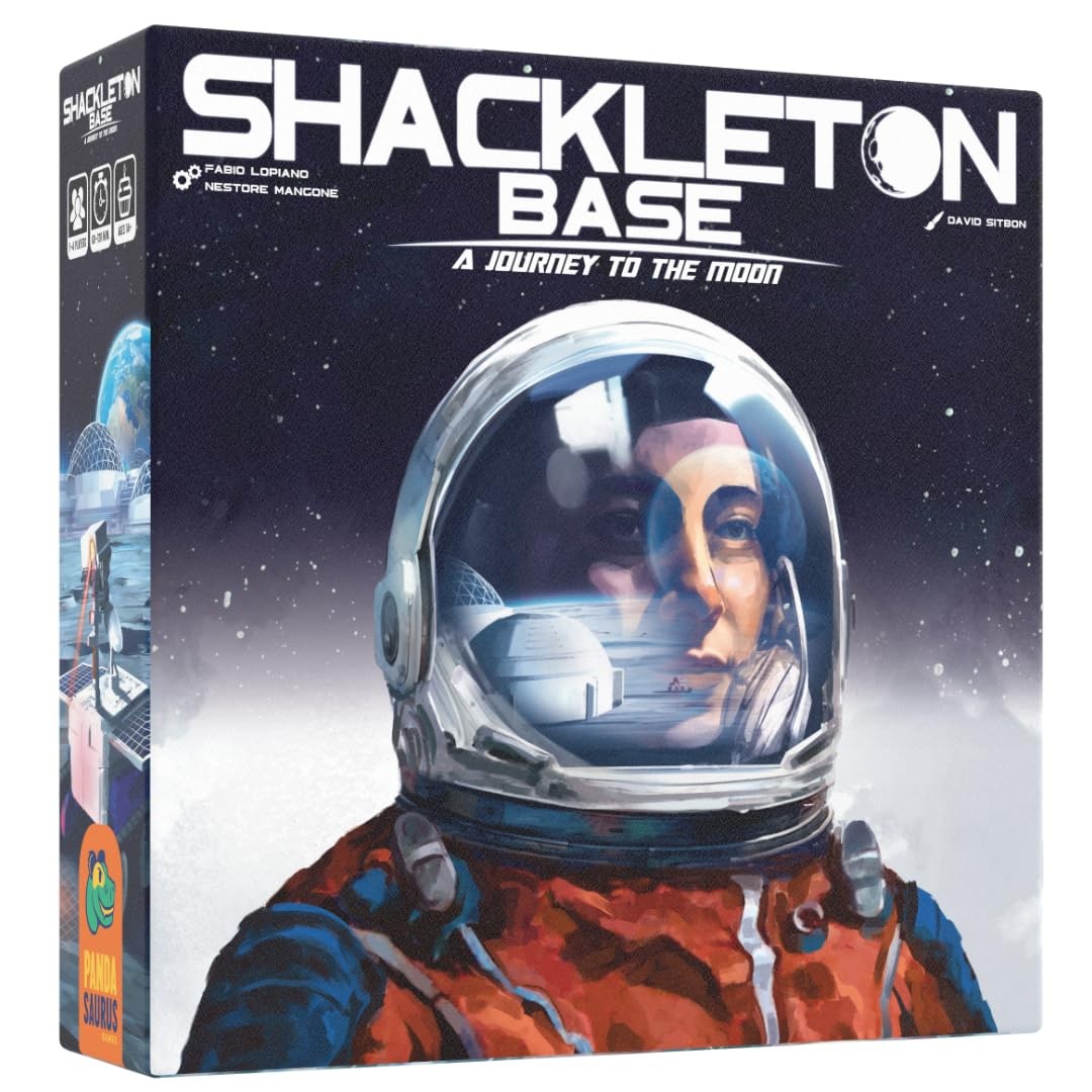 Shackleton Base: A Journey to The Moon 英語版 ボードゲーム 戦略 1-4人用 14歳以上｜Basqueバスク