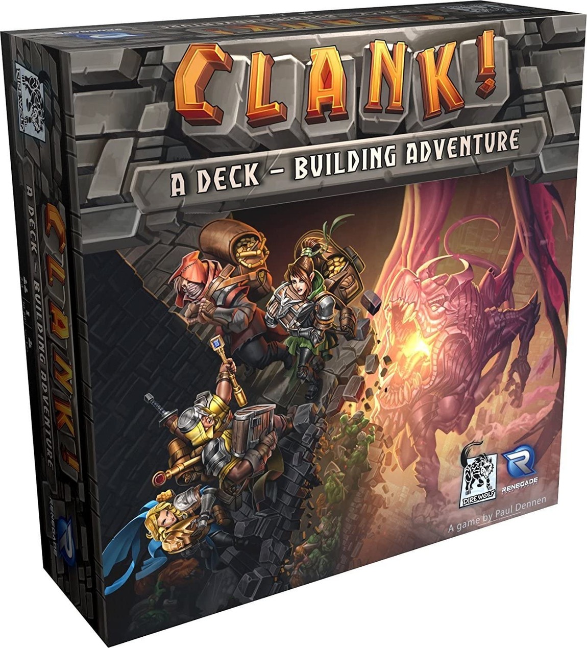Clank! A Deck Building Adventure 英語版 ボードゲーム 2-4人用 対象年齢13歳以上|Basqueバスク
