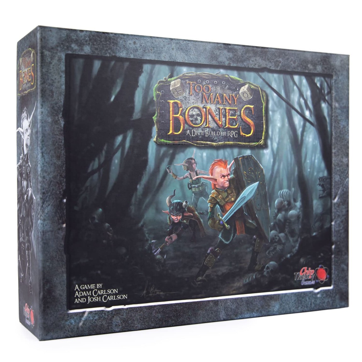 Too Many Bones 英語版 ボードゲーム ダイスビルディング 戦略ファンタジーRPG 1-4人用 対象年齢14歳以上|Basqueバスク