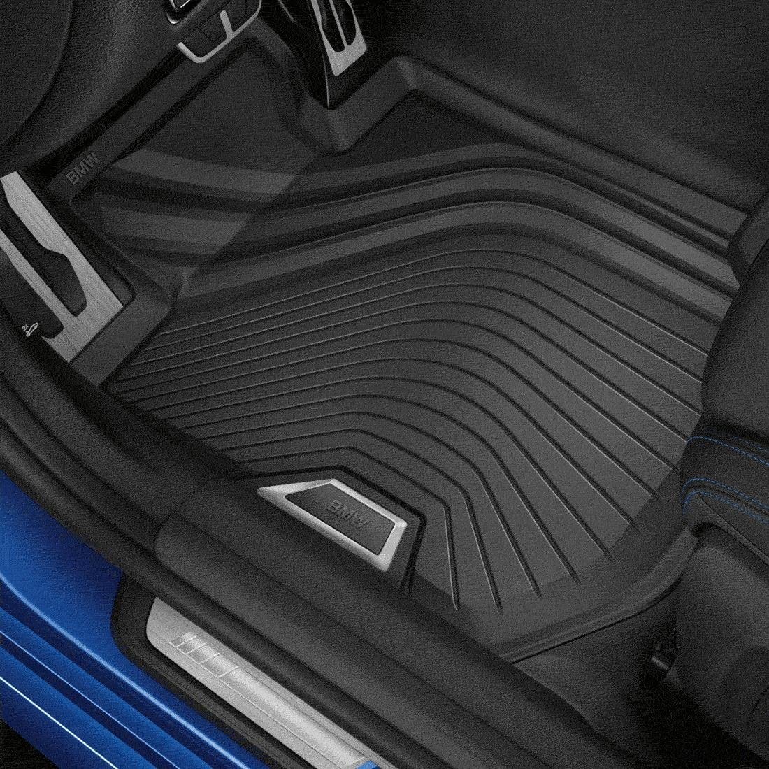 BMW純正 G23 4シリーズ グランクーペ オールウェザー・フロアマット リア用 2枚セット|Basqueバスク