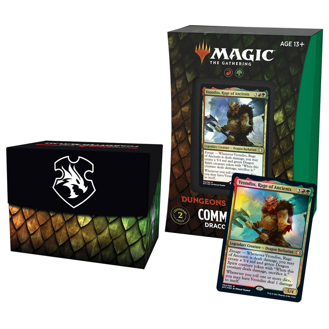 MTG英語版 フォーゴトン・レルム探訪 統率者デッキ 「ドラゴンの怒り