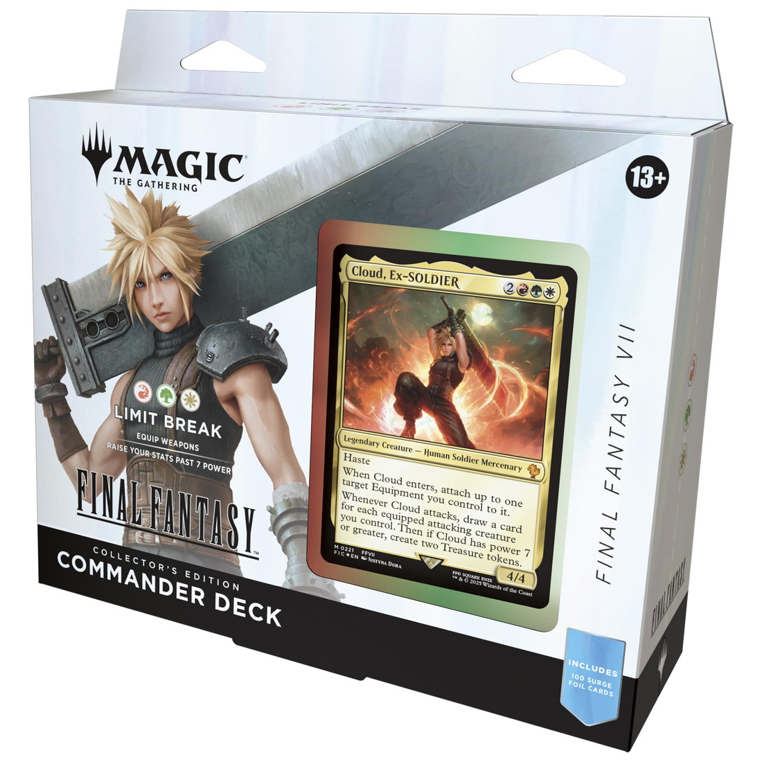 MTG英語版 コレクターズエディション ファイナルファンタジーVII 統率者デッキ 「リミットブレイク」
