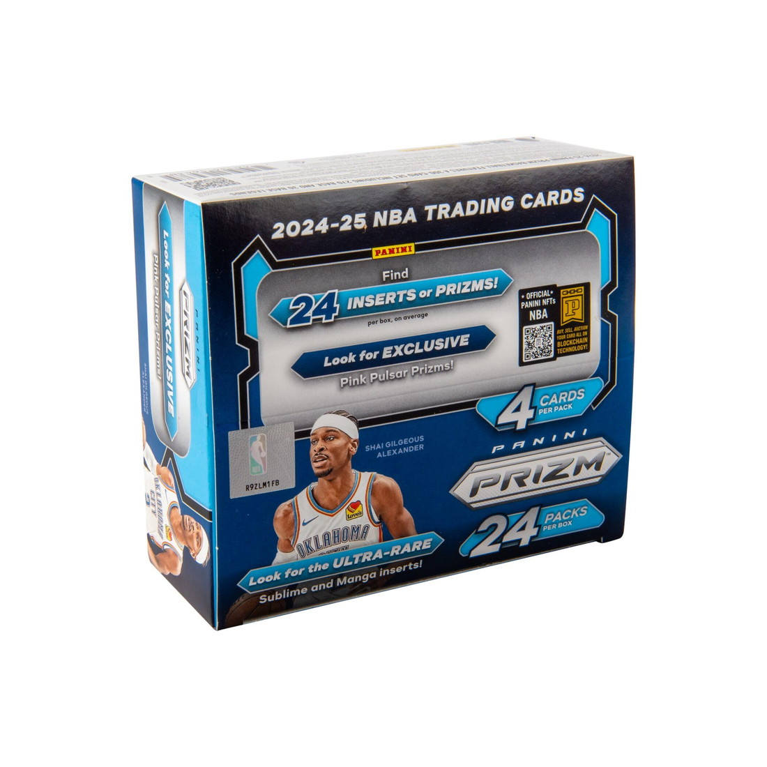 2024-25 Panini PRIZM バスケットボール リテールボックス 24パック入り 各4枚